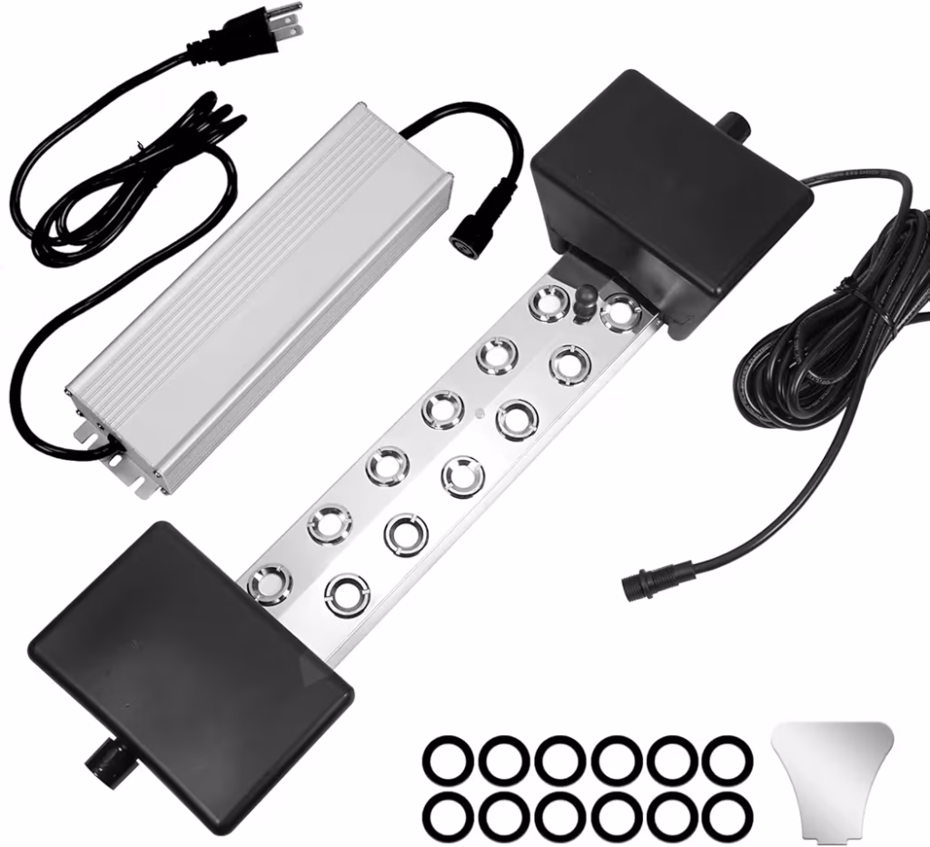 TEPU 12-Head Ultrasonic Pond Fogger (9000ml/H)