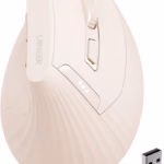 Vertical Ergonomic Wireless Mouse with Battery Indicator