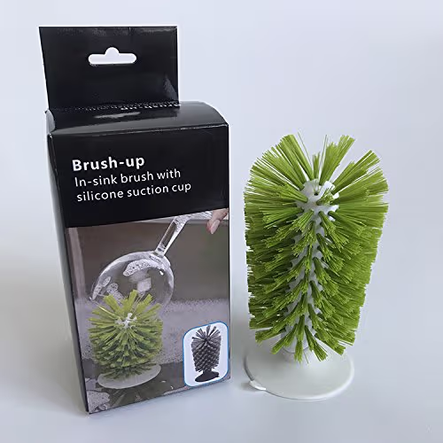 Brush-Up Glass Brush Sink Cleaner