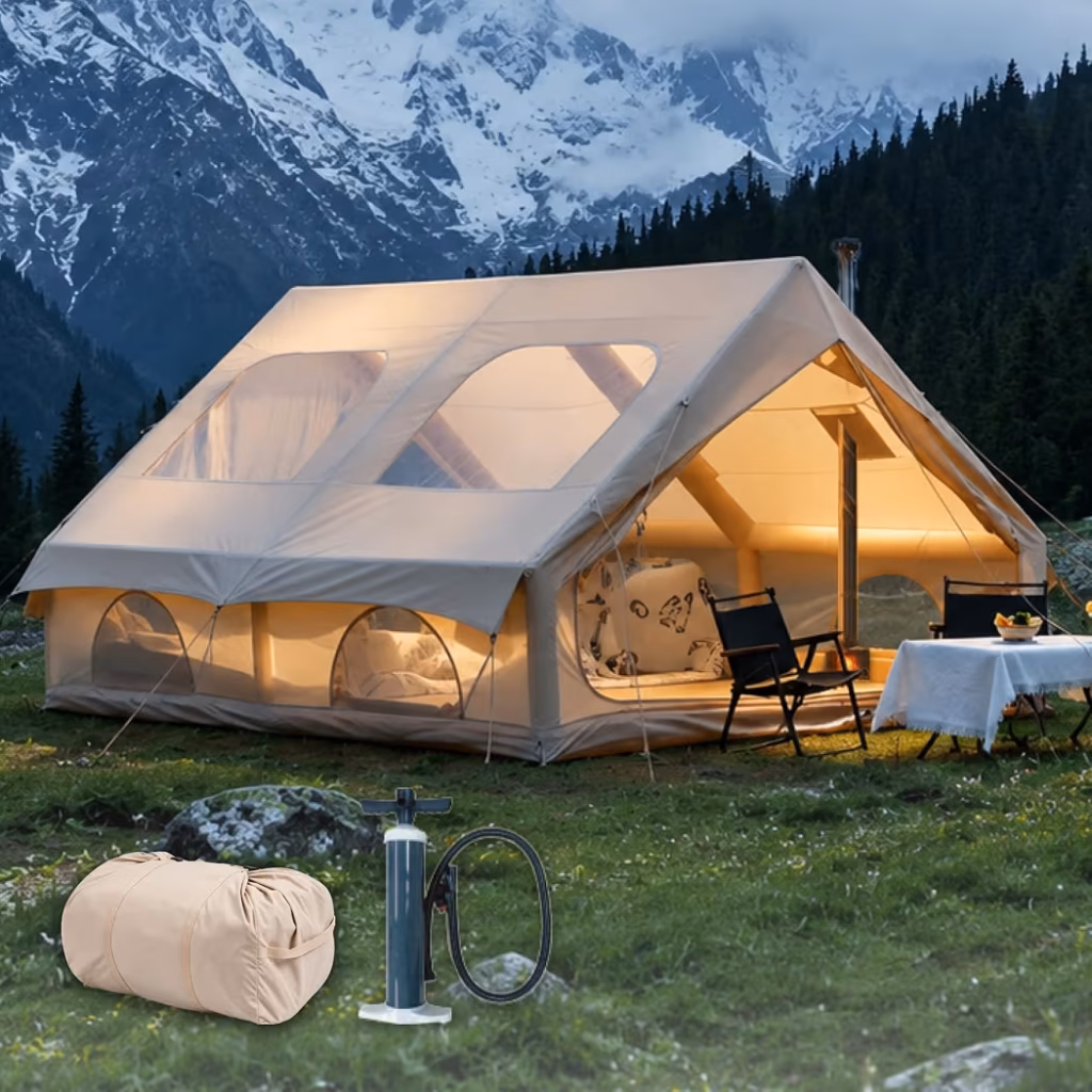 6–8 Person Inflatable Camping Tent