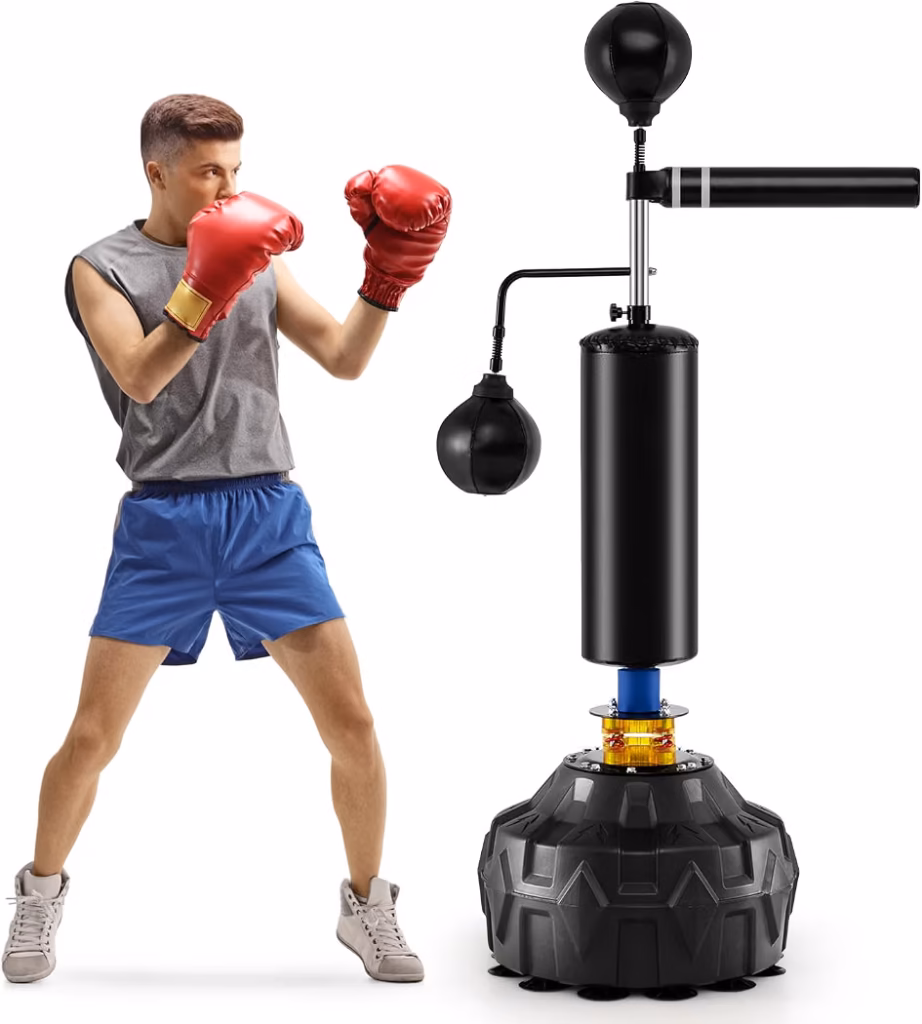 GYMAX Freestanding Punching Bag Trainer